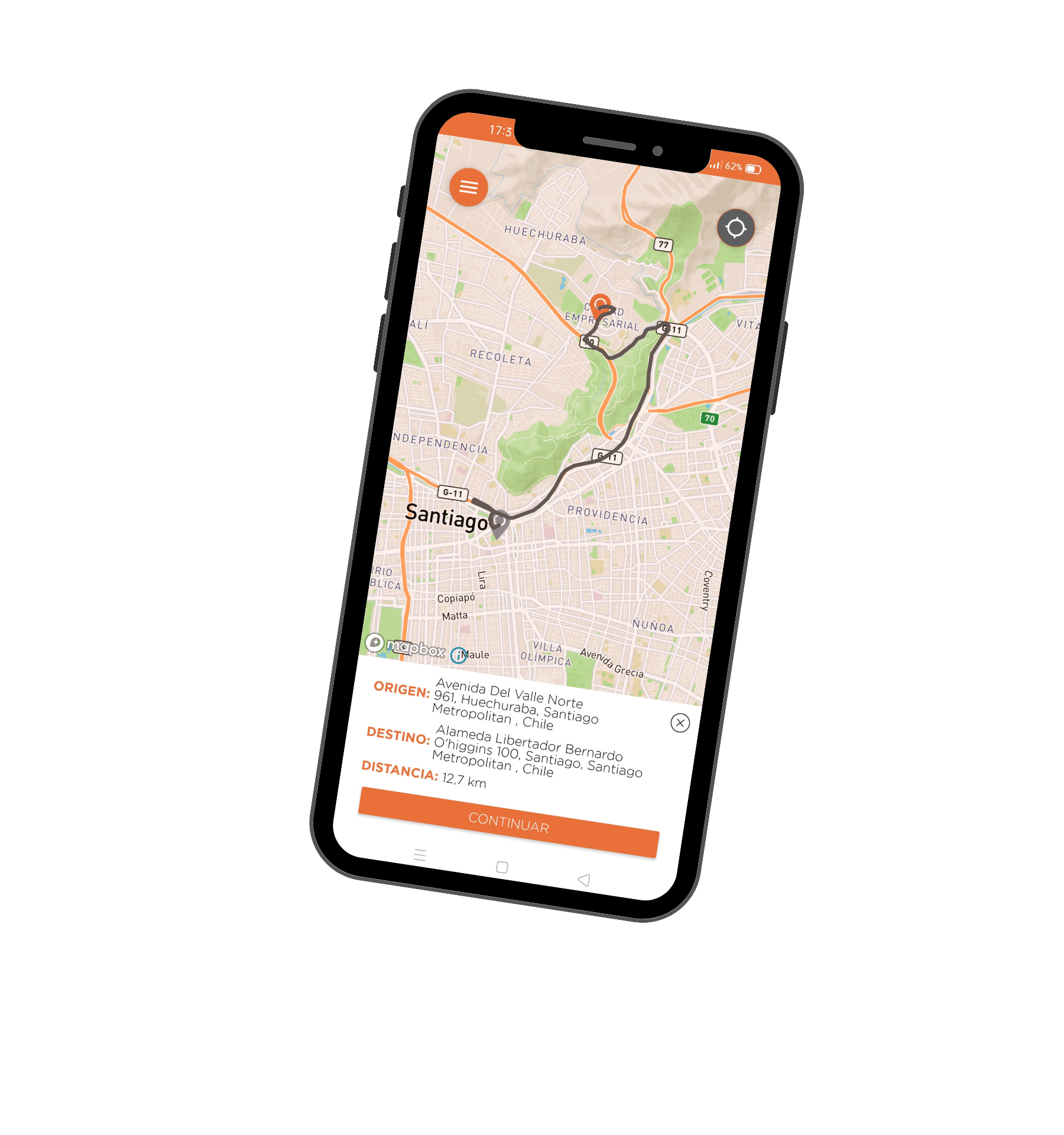 FEX App Interface
